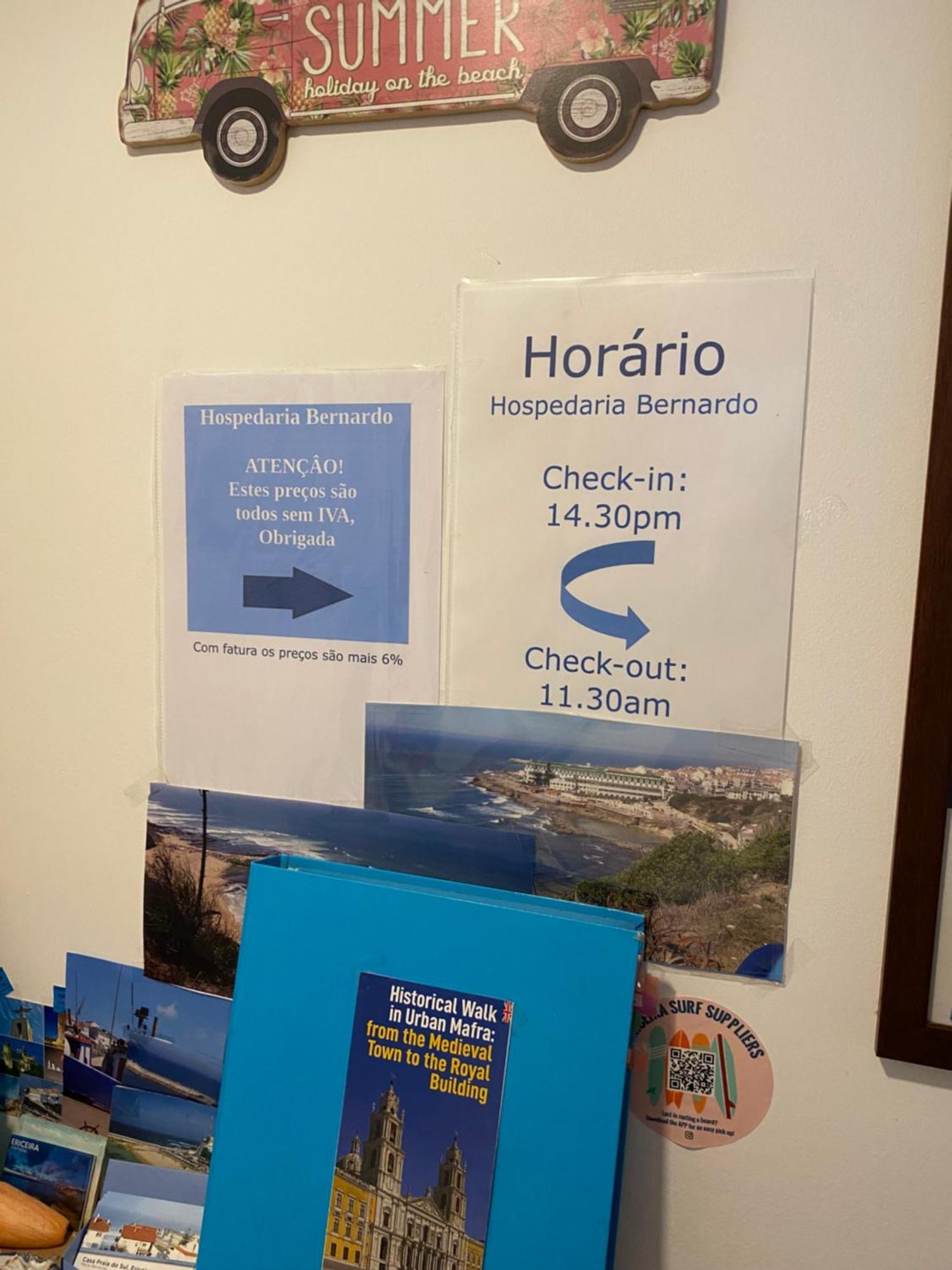 Hospedaria Bernardo Ericeira Exteriér fotografie